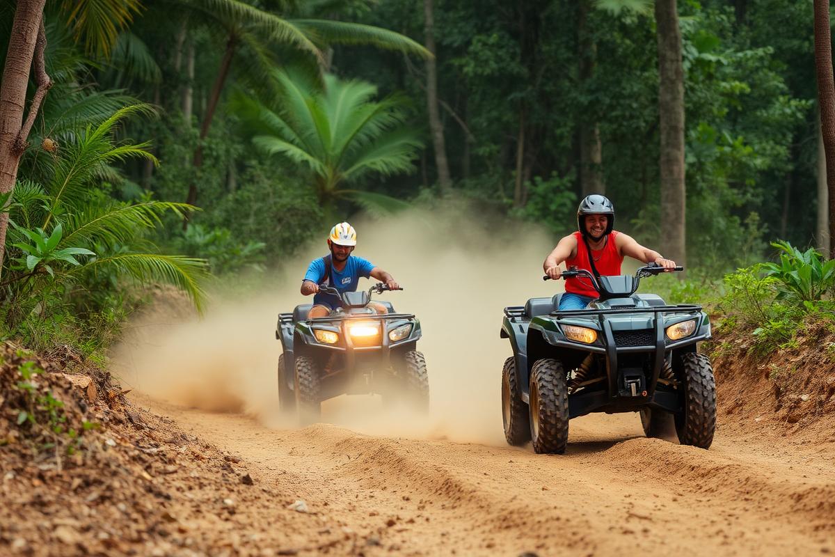 Aventura en ATV por la selva y cascada en Mazatlán